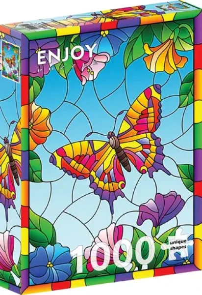 ENJOY Puzzle Krištáľový motýľ