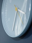 HAY Nástenné hodiny Blue Ø 26,5 cm
