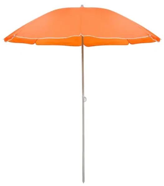 Sportteam Slnečník zapichovací oranžová / Slnečník / O 160 cm / výška 190 cm / oceľ