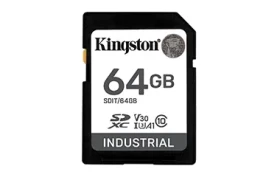 Kingston Industrial pSLC SDXC 64GB / UHS-I V30 / U3 / A1 / Class 10 / Odolná (SDIT/64GB)