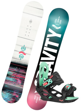 Gravity FAIRY MINI 1 detský snowboardový set