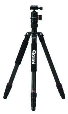 Rollei Statív C5i Karbón / Záťaž 8kg / Vytiahnutý 157.5 cm / Karbón / Čierny (22610)