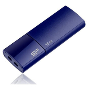 Silicon Power Ultima U05 16GB modrá / Flash Disk / USB 2.0 (SP016GBUF2U05V1D)