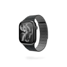 Epico Magnetic+ Silicone magnetický remienok pre Apple Watch 42/44/45/46/49mm čierna (63418101300005)