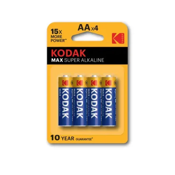 Kodak MAX alkalická batéria AA (blister) 4ks (30952867)