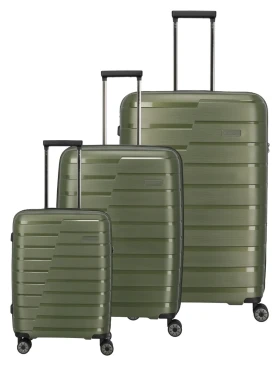 Travelite Air Base S,M,L Olive S: 37 l / M: 71/82 l / L: 105 L TRAVELITE-75340-86