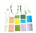 Mamido Mamido Drevená stavebnica 3D kytica farebných kvetov MT1179