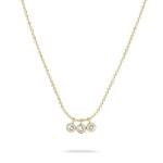Tamaris Pozlátený náhrdelník so zirkónmi Tiny Glimmer TJ-0604-N-45