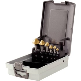 KS Tools 336.0466 336.0466 kužeľový a odhrotovací záhlbník HSS TiN 1 ks; 336.0466