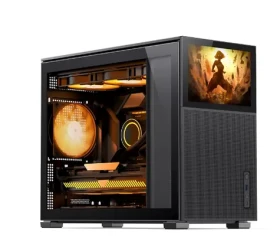 Jonsbo D31 MESH TG čierna / mATX / 1x USB-A 3.2 / 1x USB-C 3.2 / bez zdroja / priehľadná bočnica (D31 MESH BLACK)