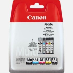 Canon Toner PGI-580/CLI-581 (Black, Yellow Cyan Magenta)