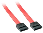 Lindy SATA 7-pin - SATA 7-pin červená / Kábel / SATA III / SAS kompatibilný / 0,2 m (33323)