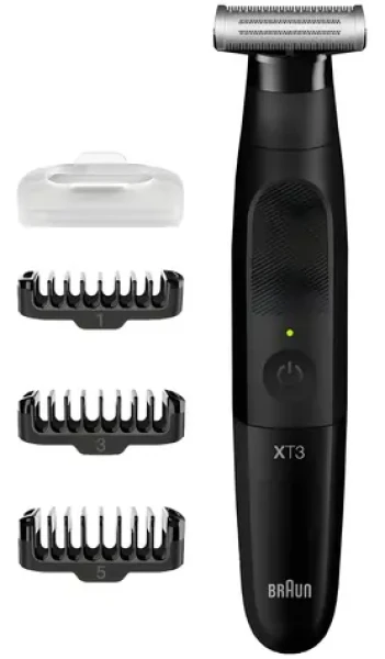 Braun XT3100 čierna / Zastrihávač / Pánsky / Fúzy a telo / 45 min prevádzka / 1-5 mm (100002136806)