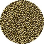 Cukrové perličky zlaté prémiové metalické 2 mm 1 kg - I LOVE CAKES - I LOVE CAKES