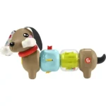 Mattel Fisher Price hrkajúci a klapajúci jazvečík