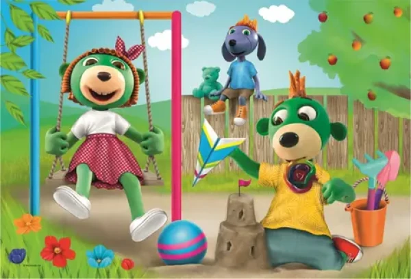 Trefl - Puzzle - Treflíci: Zábava na záhrade