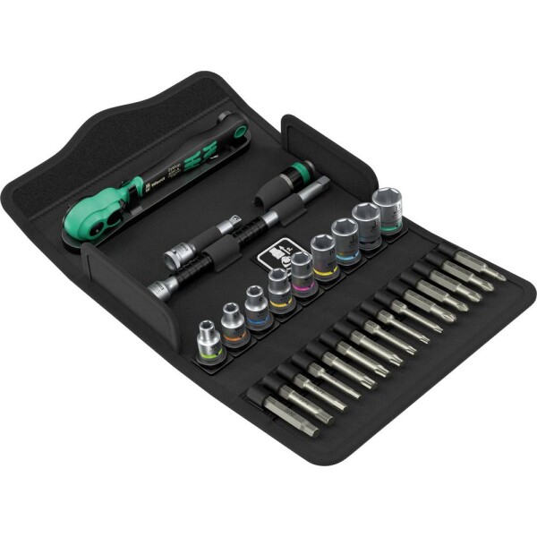 Wera 8100 SA 14 račňa Zyklop, metrický, 1/4 , 1/4 (6,3 mm), 05005541001; 05005541001