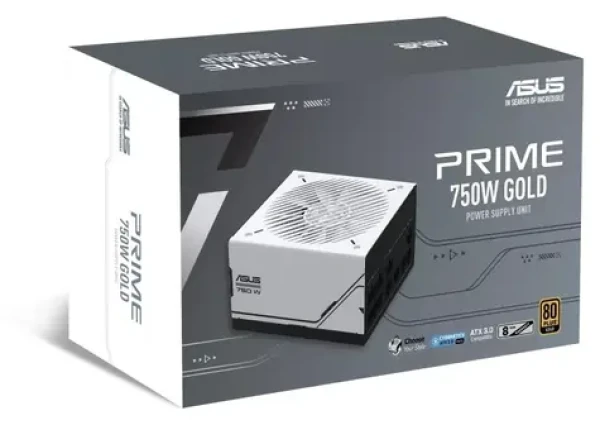 Asus Prime AP-750G / Zdroj / 750 W / 80 PLUS Gold / ATX 3.0 / plne modulárne (90YE00U1-B0NB00)