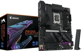 GIGABYTE Z890 AORUS ELITE WIFI7 PLUS / Základná doska / Z890 / LGA 1851 / 4X DDR5 / PCIex16 / 2.5 GLAN / ATX (Z890 A ELITE WIFI7 P)