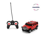 Mamido Mamido Auto na diaľkové ovládanie Hummer H2 R/C 1:24 červené