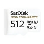 SanDisk High Endurance Monitoring microSDXC 512GB + adaptér / Pamäťová karta / Class 10 / čítanie: 100 MB/s (SDSQQNR-512G-GN6IA)