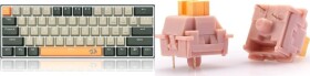 Redragon Redragon K606 Lakshmi Red switch (K606-OG&GY&BK) + A113 QL Bullet Keycaps (A113QL)