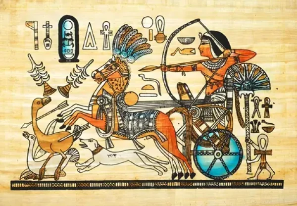GRAFIKA Puzzle Egyptský papyrus