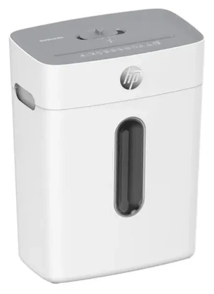 HP OneShred 8CC svetlo šedá / Skartovač / až 8 listov / mikrorez 5x18 mm / P-4 / 15 l (HPN280108CCON-14)