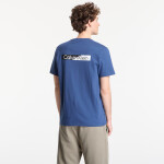 Tričko Calvin Klein Ss 30S Eu Spw Split Standard Graphic Tee Dark Denim S