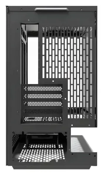 DarkFlash F1 čierna / Midi tower skriňa / M-ATX / ITX / 6x ARGB ventilátor / tvrdené sklo / bez zdroja (F1 Black + 6 fans)