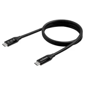 Edimax UC4 čierna / Kábel USB-C - USB-C / Thunderbolt 3 / USB4 / 40 Gbps / PD 240 W / 1 m (UC4-010TB V2)