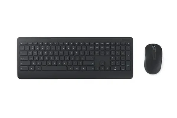 Microsoft Wireless Desktop 900 čierna / bezdrôtová klávesnica a myš / USB prijímač / AES šifrovanie / UK layout (PT3-00006)