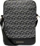 Guess Guess GCube Stripe Tablet Bag - Taška na tablet 10" (Čierny)