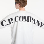 Tričko C.P. Company 1020 Jersey Short Sleeve Stencil T-Shirt Gauze White XXL