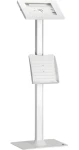 Maclean MC-476W biela / Podlahový držiak tabletu / 9,7-11" / bezpečnostný zámok (MC-476W)