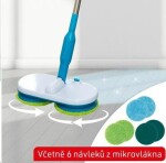 Hurricane Floating Mop / čistiaci mop na podlahy / 100 otáčok za min. (M30457)