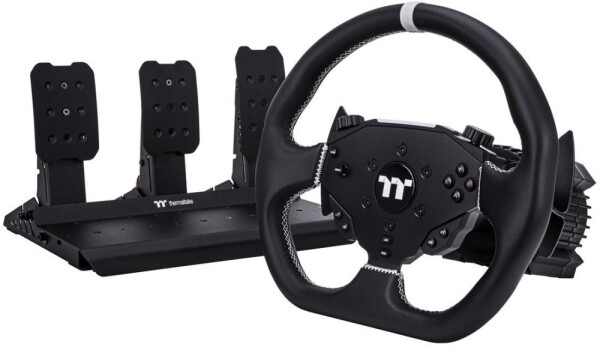 Thermaltake G6 Direct Drive Racing Wheel mit Pedale Bundle(schwarz)