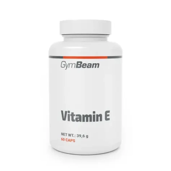 Vitamín E (tokoferyl) - GymBeam (bez príchuti, 60 kaps.) (28352-1-unflavored)