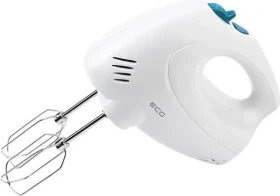 ECG RS 836 biela / ručný mixér / 250W / 6 rýchlostí / turbo / šľahanie / hnetanie / metly + háky (363020104958)