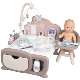 Smoby Baby Nurse Cocoon Play Center s bábikou 32 cm