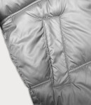 Dámska bunda S'west Grey Bubble Jacket (B8190-9) odstíny šedé M (38)