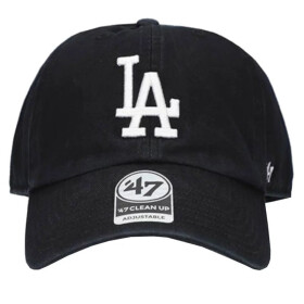 47 Značka MLB Los Angeles Dodgers 47 Clean Up Cap B-RGW12GWS-BKJ jedna velikost