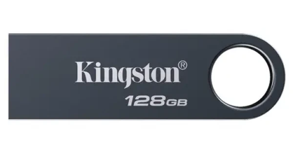 Kingston DataTraveler SE9 G3 128GB čierna / Flash disk / USB 3.2 Gen 1 / čítanie 220 MB/s / zápis 100 MB/s (KE-U2X128-1AC)