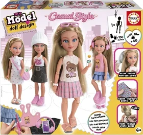 Educa Kreatívna sada My Model Doll Design: Ležérny štýl (20652)