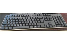 DELL KB522 CZ/SK čierna / Klávesnica / membránová / CZ/SK layout / USB / 1.8 m (580-BBJQ)