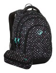 Školský set Bagmaster SUPERNOVA 23 A Set Black/Turquoise