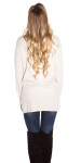 Trendy KouCla sweater with glitter rivets Einheitsgroesse