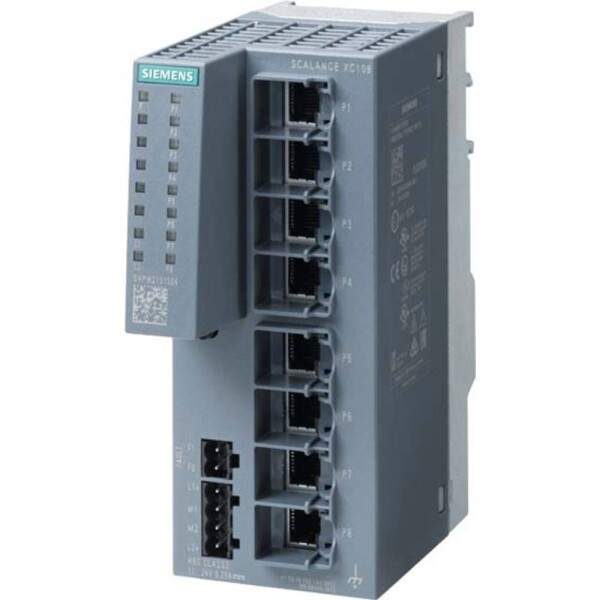 Siemens 6GK5108-0BA00-2AC2 priemyselný ethernetový switch 10 / 100 MBit/s; 6GK51080BA002AC2