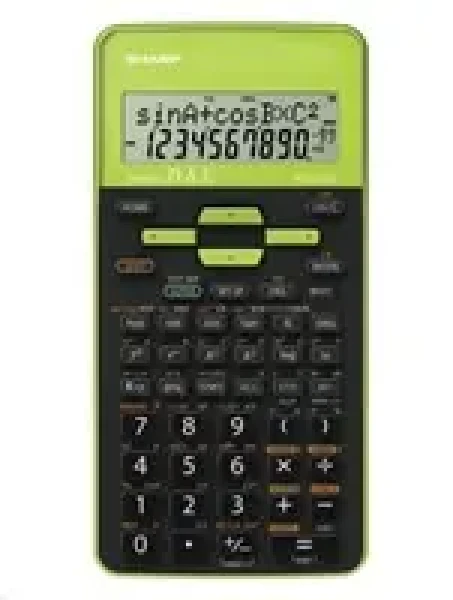Sharp EL531THBGR zelená / Kalkulačka vedecká / balenie blister (SH-EL531THBGR)