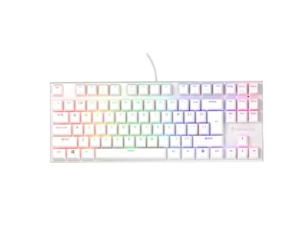 Genesis Thor 303 TKL RGB Outemu Peach Silent biela / herná klávesnica / USB (NKG-2063)
